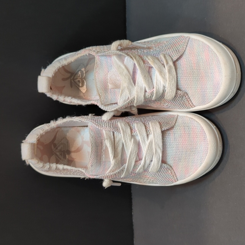 Roxy Girl's Size 13 Multi Color Slip On Sneakers